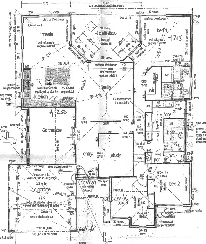 Floorplan of Homely house listing, 17 Hartley Pass, Ellenbrook WA 6069