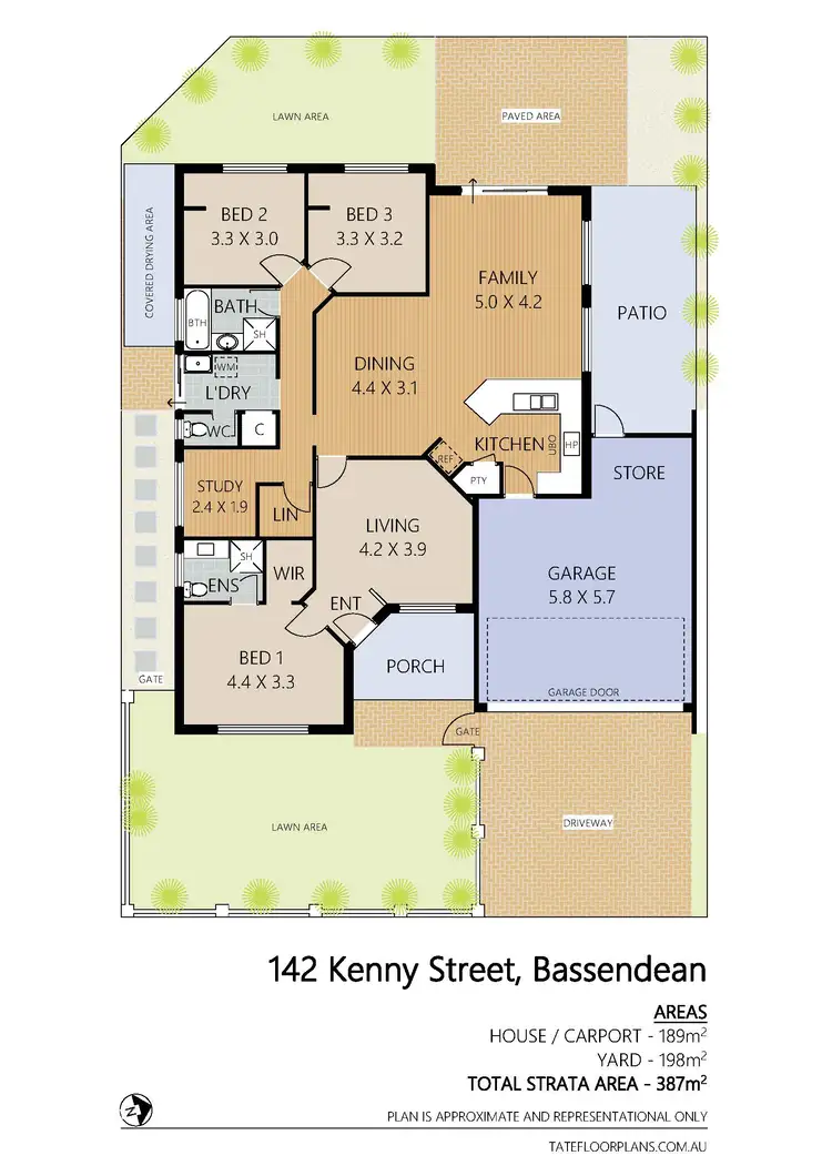 Floorplan of Homely house listing, 142 Kenny Street, Bassendean WA 6054
