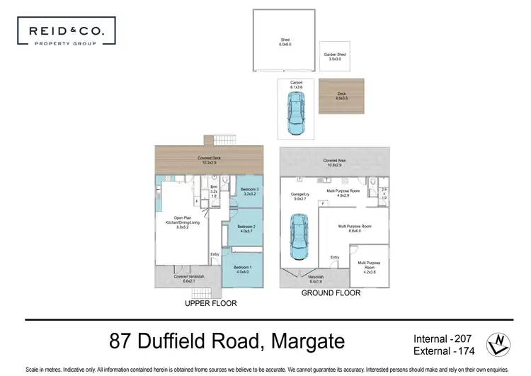 Floorplan of Homely house listing, 87 Duffield Road, Margate QLD 4019