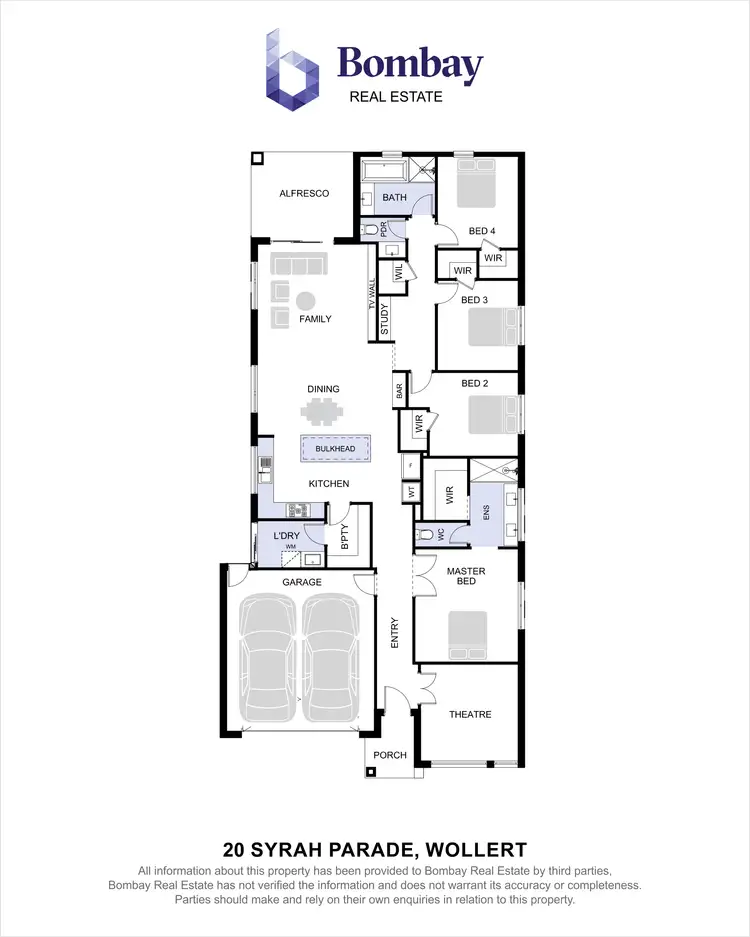 Floorplan of Homely house listing, 20 Syrah Parade, Wollert VIC 3750