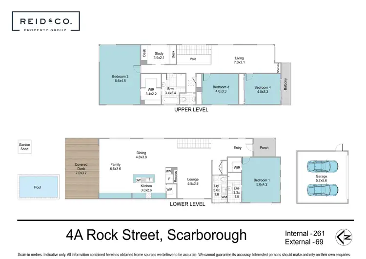 Floorplan of Homely house listing, 4A Rock Street, Scarborough QLD 4020