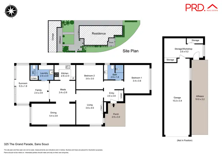 Floorplan of Homely house listing, 325 The Grand Parade (Cnr Sandringham St), Sans Souci NSW 2219