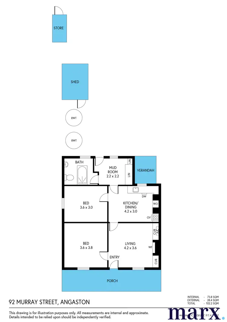 Floorplan of Homely house listing, 92 Murray Street, Angaston SA 5353