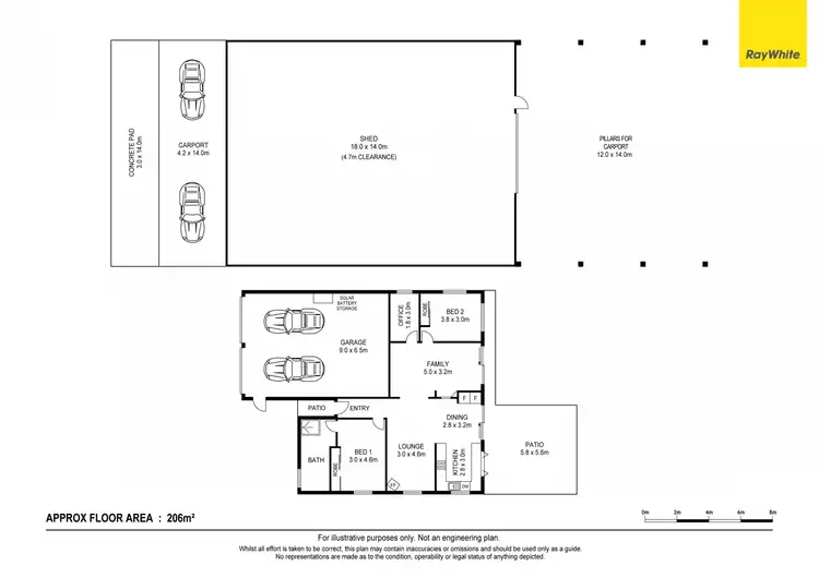 Floorplan of Homely house listing, 6286 D'Aguilar Highway, Woolmar QLD 4515