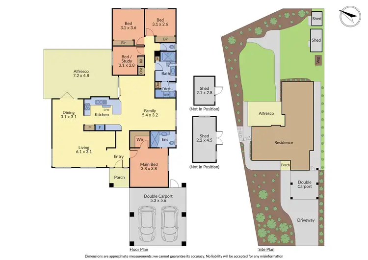Floorplan of Homely house listing, 10 Satori Court, Ferntree Gully VIC 3156
