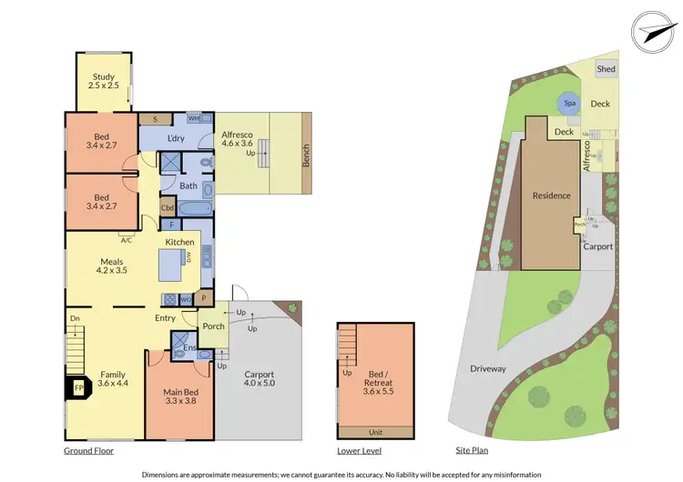 Floorplan of Homely house listing, 35 Interman Road, Boronia VIC 3155