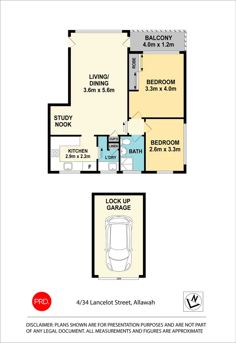 Floorplan of Homely unit listing, 4/34 Lancelot Street, Allawah NSW 2218