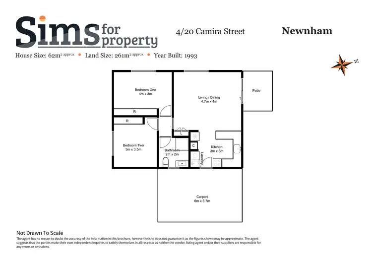 Floorplan of Homely house listing, 4/20 Camira Street, Newnham TAS 7248