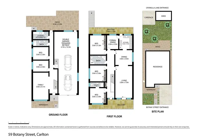 Floorplan of Homely house listing, 59 Botany Street, Carlton NSW 2218