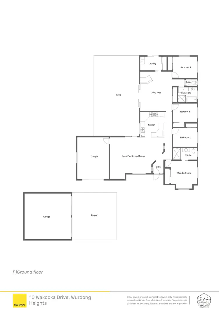 Floorplan of Homely house listing, 10 Wakooka Drive, Wurdong Heights QLD 4680