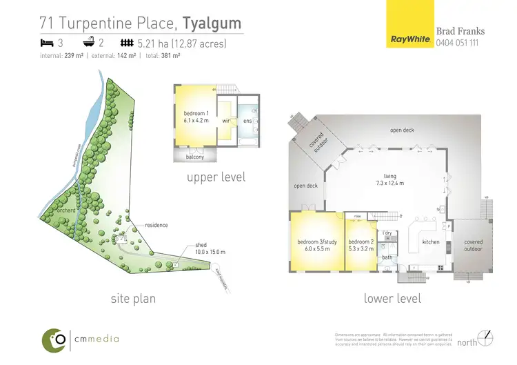 Floorplan of Homely rural property listing, 71 Turpentine Place, Tyalgum NSW 2484