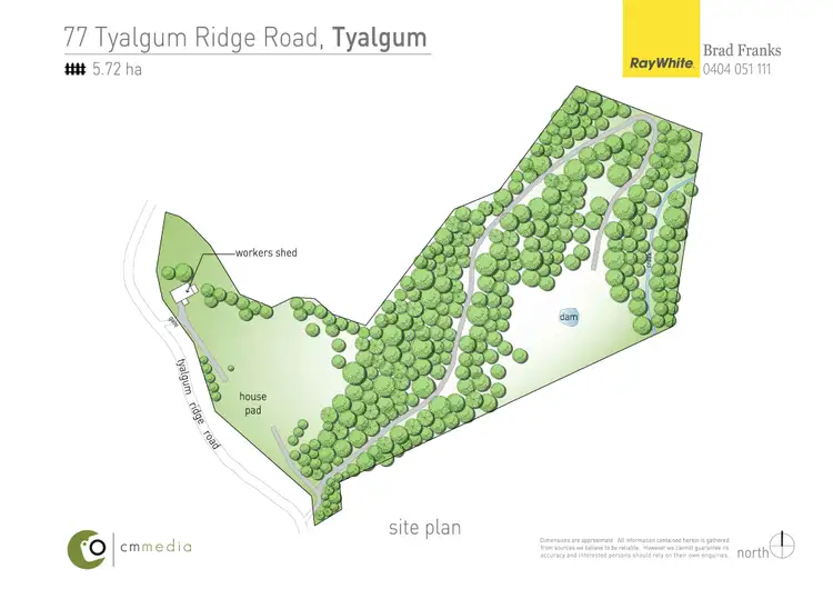 Floorplan of Homely rural property listing, 77 Tyalgum Ridge Road, Tyalgum NSW 2484