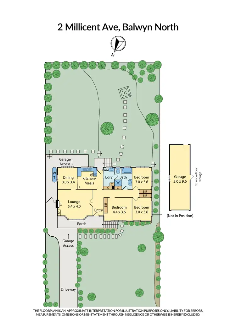 Floorplan of Homely house listing, 2 Millicent Avenue, Balwyn North VIC 3104