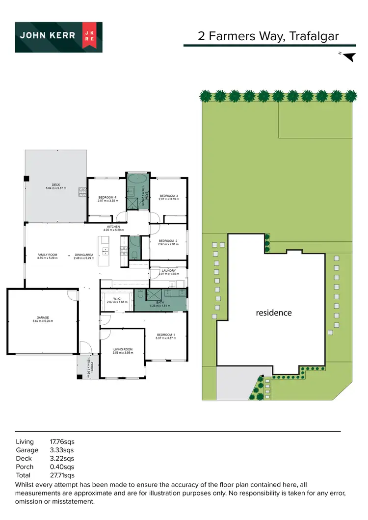 Floorplan of Homely house listing, 2 Farmers Way, Trafalgar VIC 3824