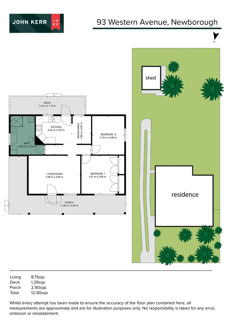 Floorplan of Homely house listing, 93 Western Avenue, Newborough VIC 3825