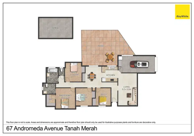 Floorplan of Homely house listing, 67 Andromeda Avenue, Tanah Merah QLD 4128