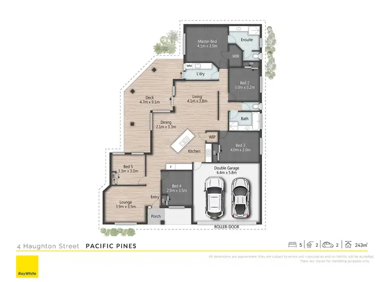 Floorplan of Homely house listing, 4 Haughton Street, Pacific Pines QLD 4211