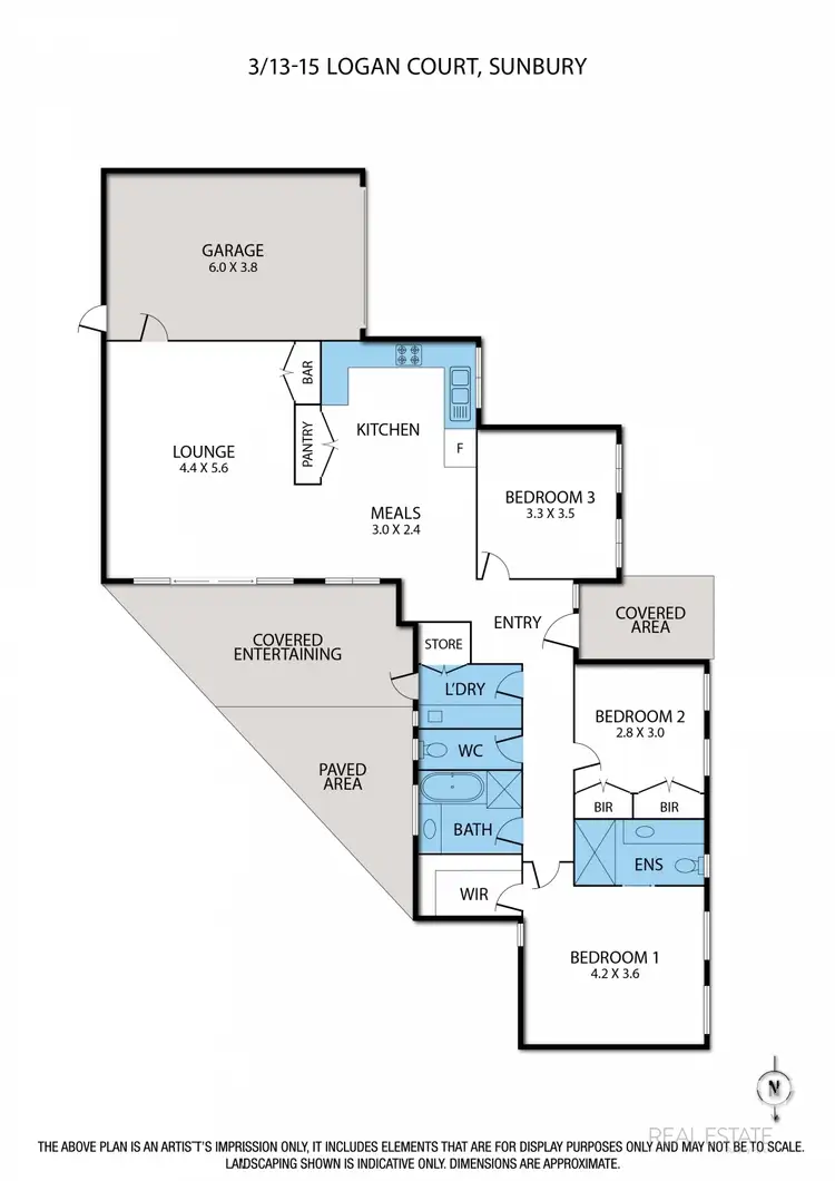 Floorplan of Homely house listing, 3/13-15 Logan Court, Sunbury VIC 3429
