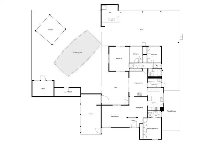 Floorplan of Homely house listing, 8 Bridgwood Road, Lesmurdie WA 6076