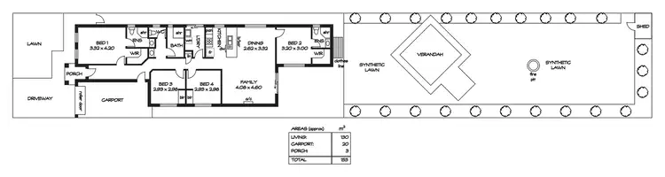 Floorplan of Homely house listing, 94A Edward Street, Ottoway SA 5013