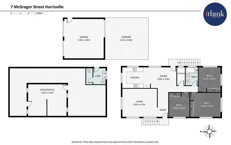 Floorplan of Homely house listing, 7 McGregor Street, Harrisville QLD 4307