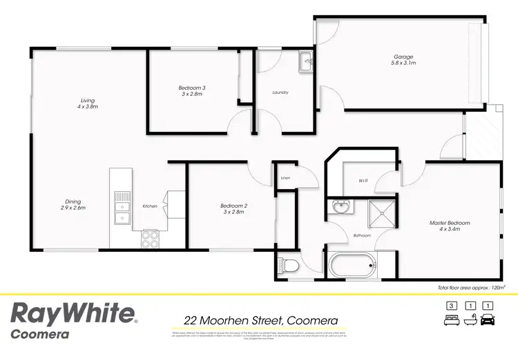 Floorplan of Homely house listing, 22 Moorhen Street, Coomera QLD 4209