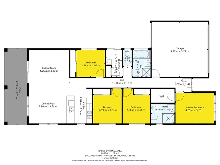 Floorplan of Homely house listing, 27 Waterbird Crescent, Caboolture QLD 4510
