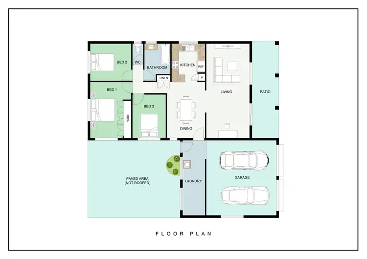 Floorplan of Homely house listing, 13 Knight Street, Mount Pleasant QLD 4740