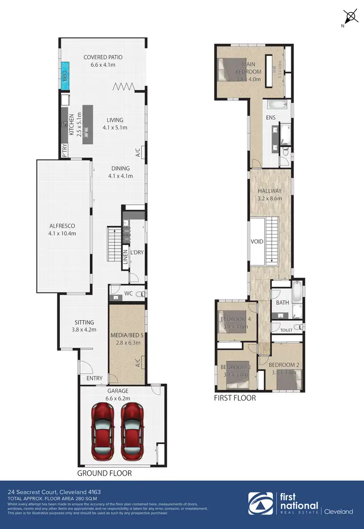 Floorplan of Homely house listing, 24 Seacrest Court, Raby Bay QLD 4163