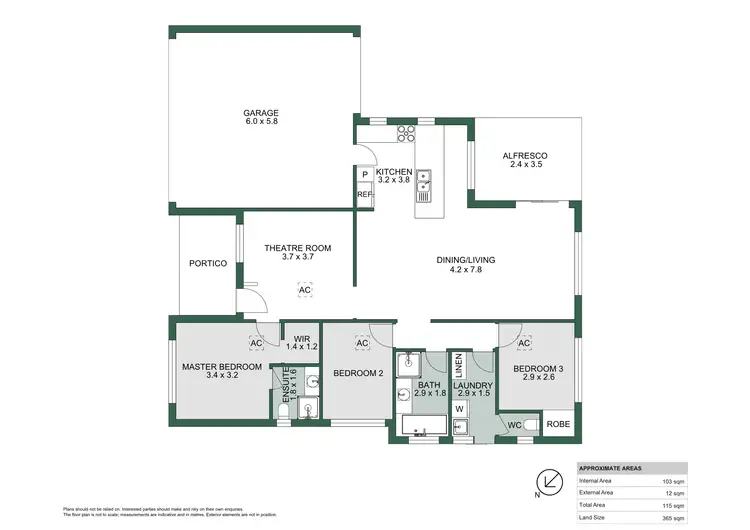 Floorplan of Homely house listing, 34 Siltstone Road, Haynes WA 6112