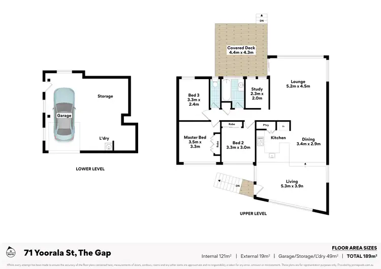 Floorplan of Homely house listing, 71 Yoorala Street, The Gap QLD 4061