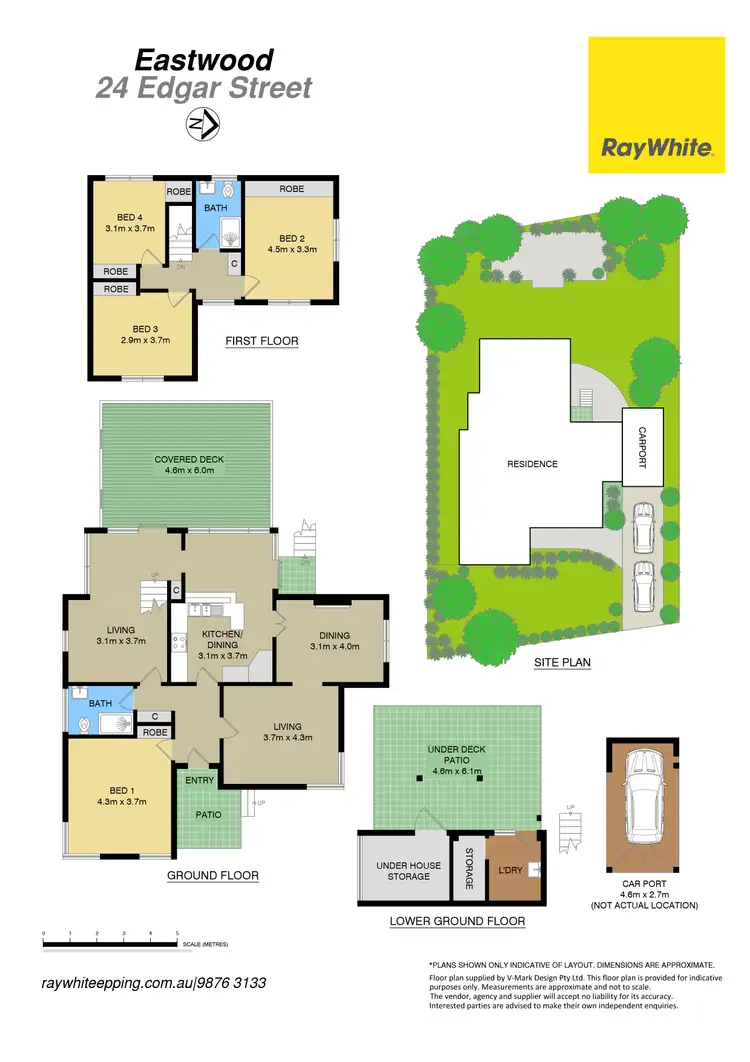Floorplan of Homely house listing, 24 Edgar Street, Eastwood NSW 2122