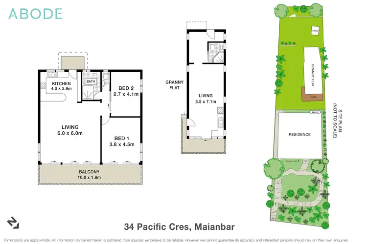 Floorplan of Homely house listing, 34 Pacific Crescent, Maianbar NSW 2230