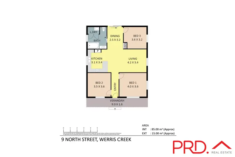 Floorplan of Homely house listing, 9 North Street, Werris Creek NSW 2341