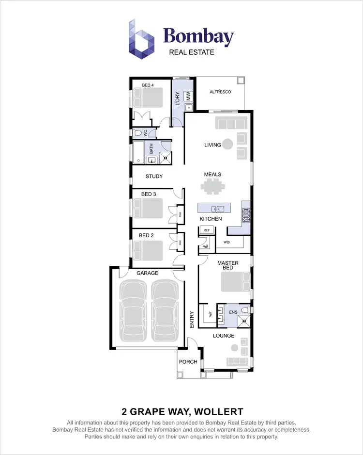 Floorplan of Homely house listing, 2 Grape Way, Wollert VIC 3750