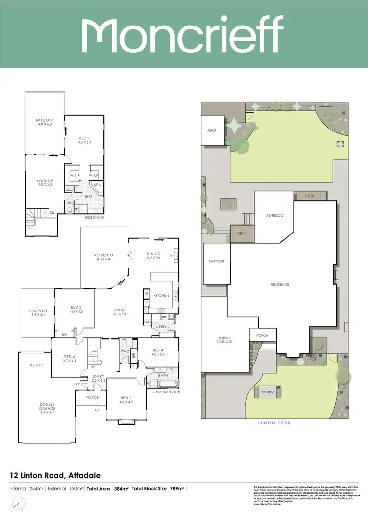 Floorplan of Homely house listing, 12 Linton Road, Attadale WA 6156