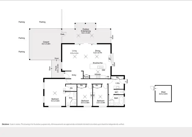 Floorplan of Homely house listing, 34 Sugar Glider Avenue, Djugun WA 6725