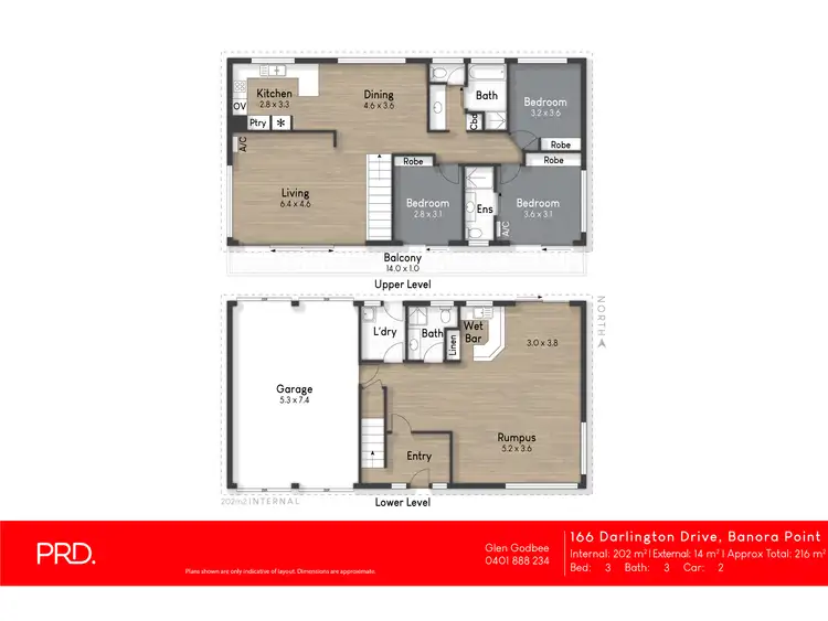 Floorplan of Homely house listing, 166 Darlington Drive, Banora Point NSW 2486