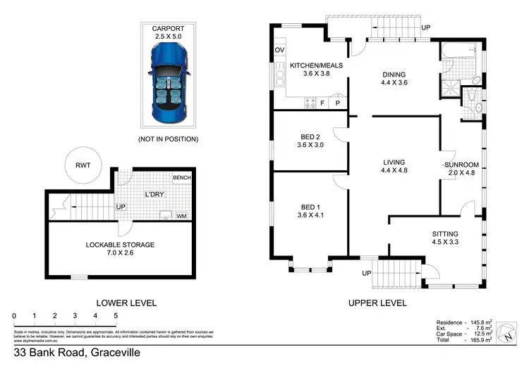 Floorplan of Homely house listing, 33 Bank Road, Graceville QLD 4075
