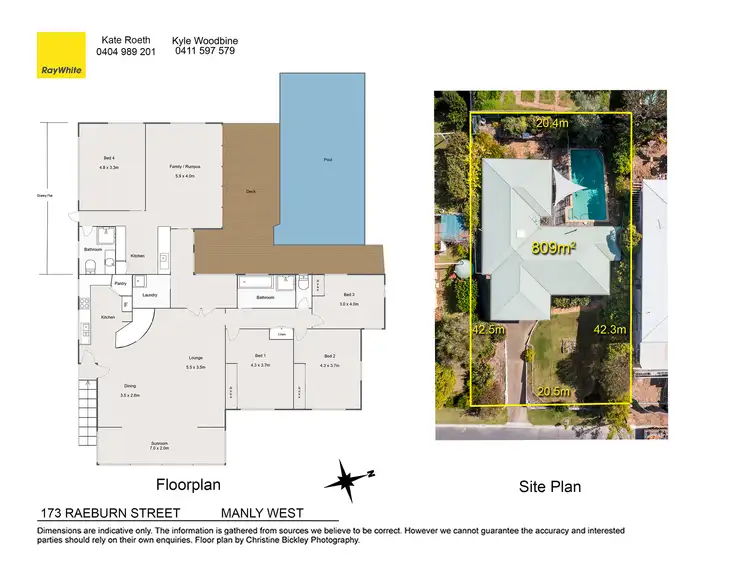 Floorplan of Homely house listing, 173 Raeburn Street, Manly West QLD 4179