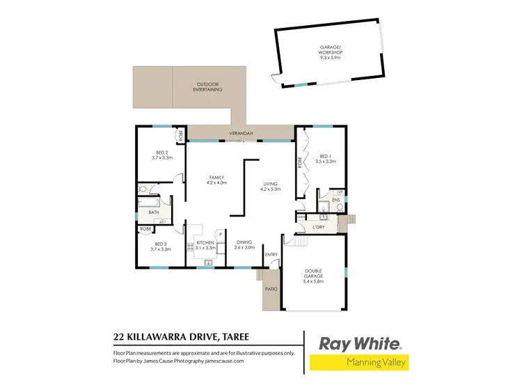 Floorplan of Homely house listing, 22 Killawarra Drive, Taree NSW 2430
