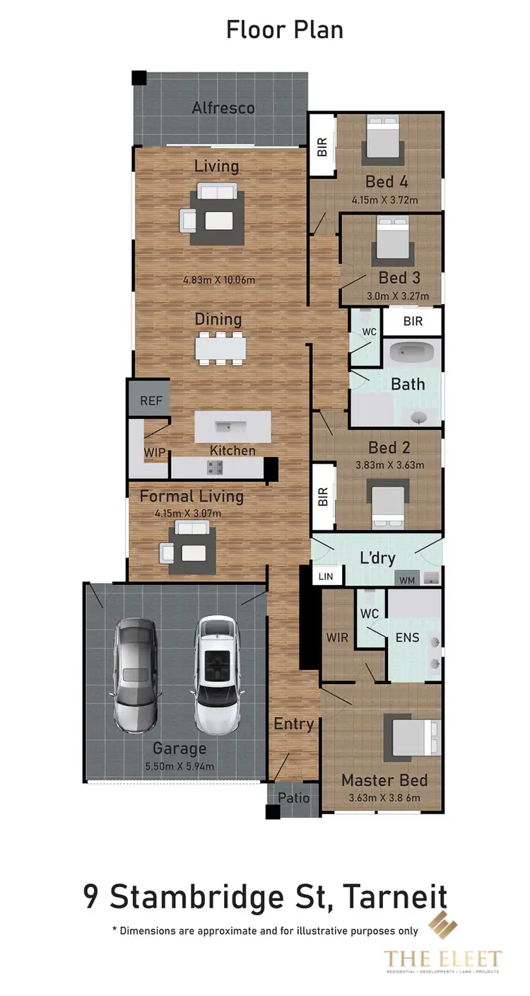 Floorplan of Homely house listing, 9 Stambridge Street, Tarneit VIC 3029