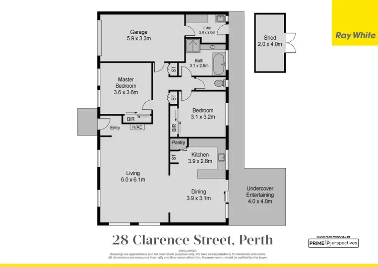 Floorplan of Homely house listing, 28 Clarence Street, Perth TAS 7300