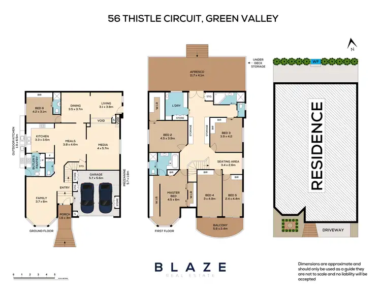 Floorplan of Homely house listing, 56 Thistle Circuit, Green Valley NSW 2168