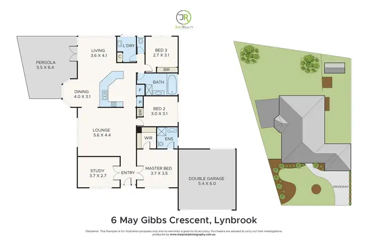 Floorplan of Homely house listing, 6 May Gibbs Crescent, Lynbrook VIC 3975