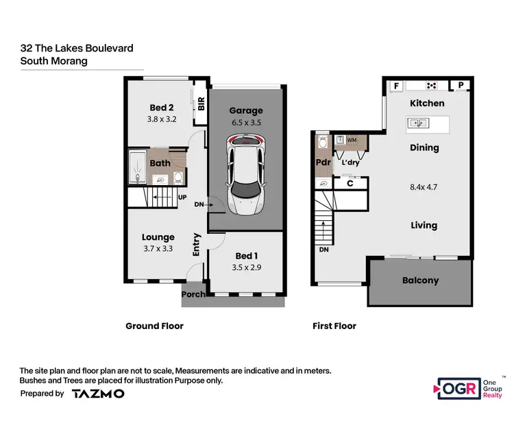 Floorplan of Homely house listing, 32 The Lakes Boulevard, South Morang VIC 3752