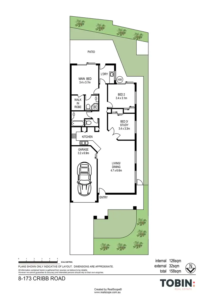 Floorplan of Homely townhouse listing, 8/173 Cribb Road, Carindale QLD 4152