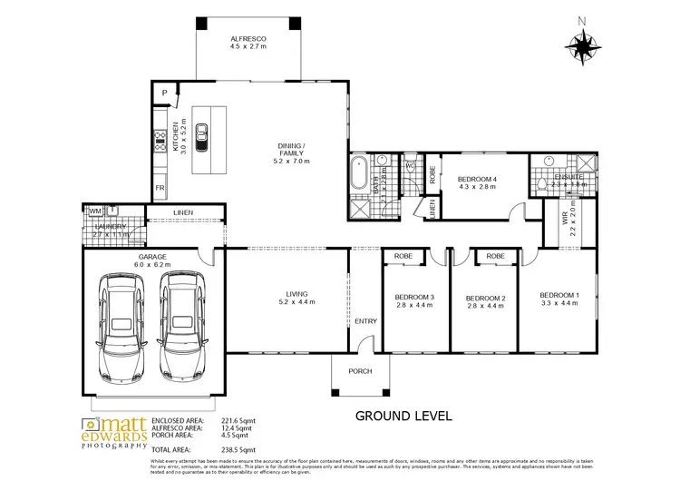Floorplan of Homely house listing, 1 Amelia Court, Highfields QLD 4352