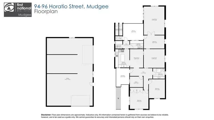 Floorplan of Homely house listing, 94-96 Horatio Street, Mudgee NSW 2850