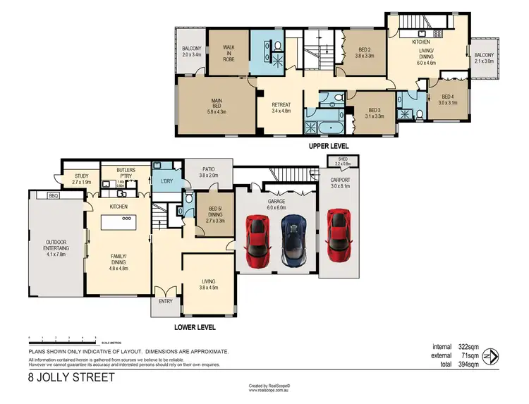 Floorplan of Homely house listing, 8 Jolly Street, Clayfield QLD 4011